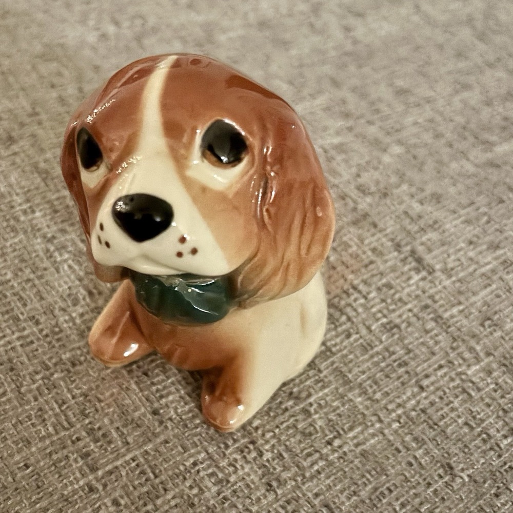 VTG MCM Shawnee Pottery Sad Puppy Dog Planter Ceramic kitschy Decor‎ 1950/60s